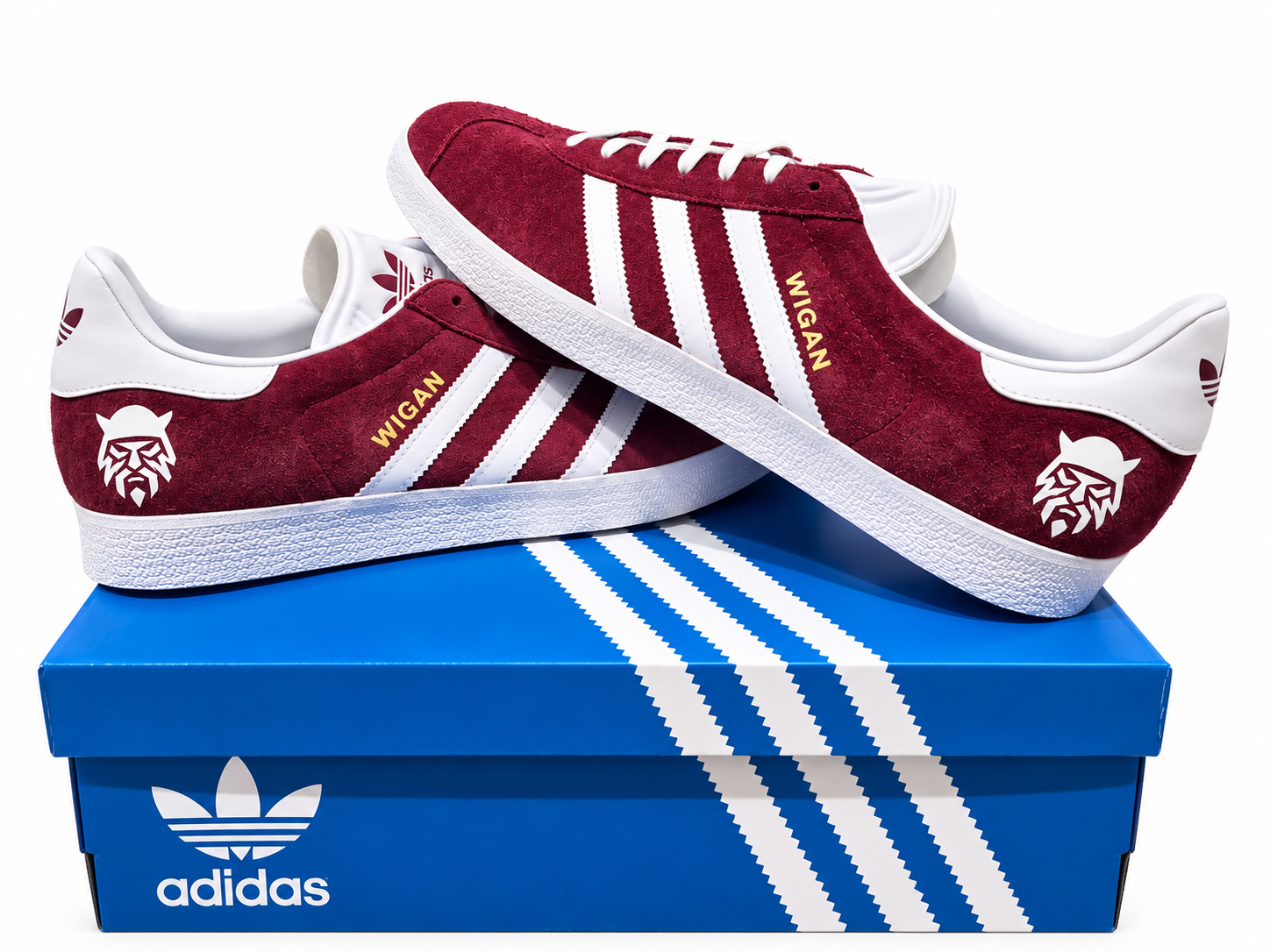 Adidas Gazelle Custom 'Wigan'